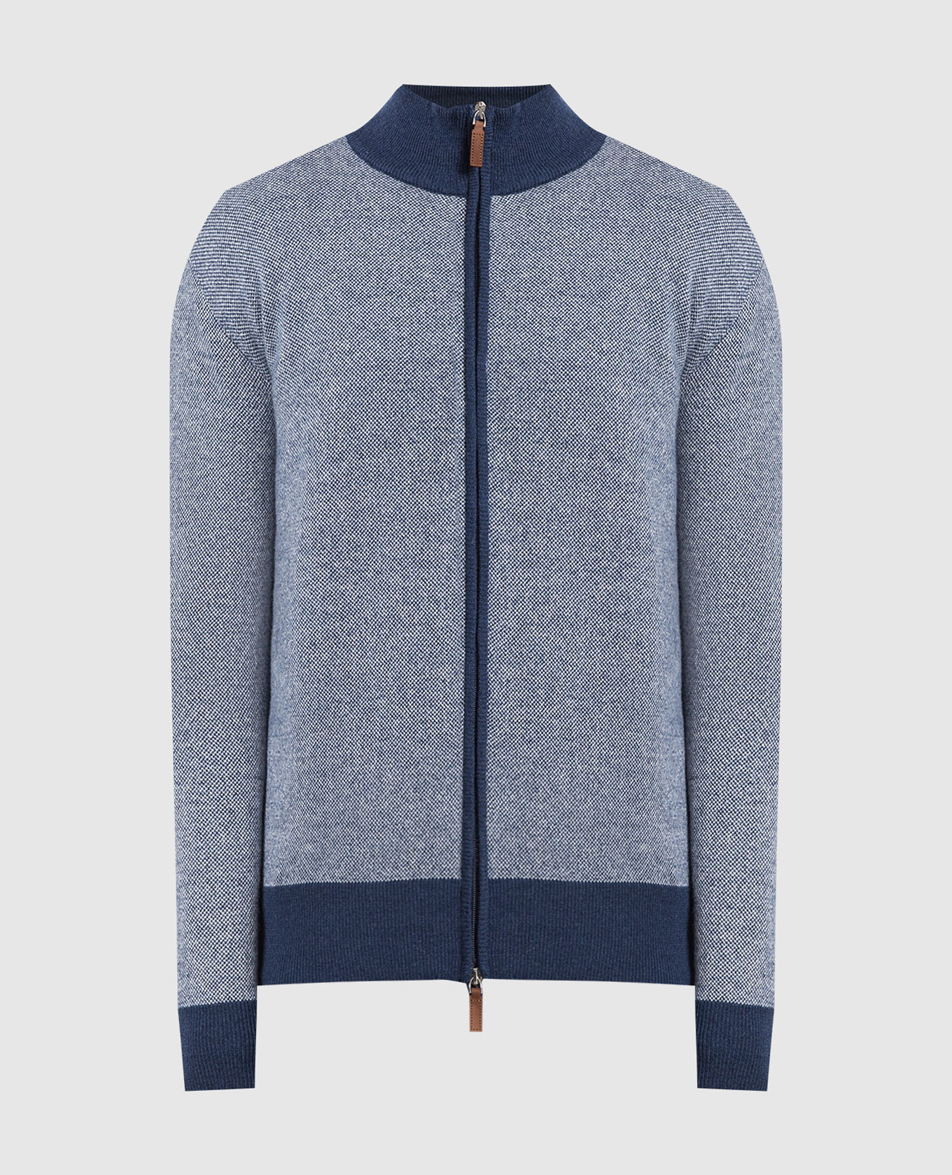 

Синий кардиган из шерсти мериноса и кашемира, Кардиганы