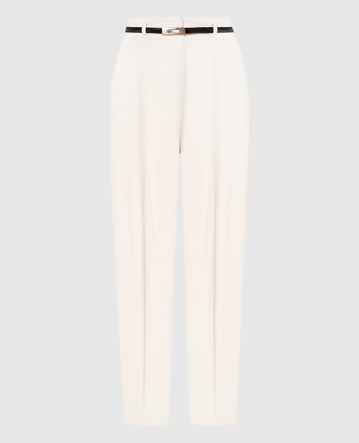 Briose white wool trousers
