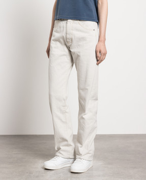 Maison Margiela Бежевые джинсы S51LA0163S30857