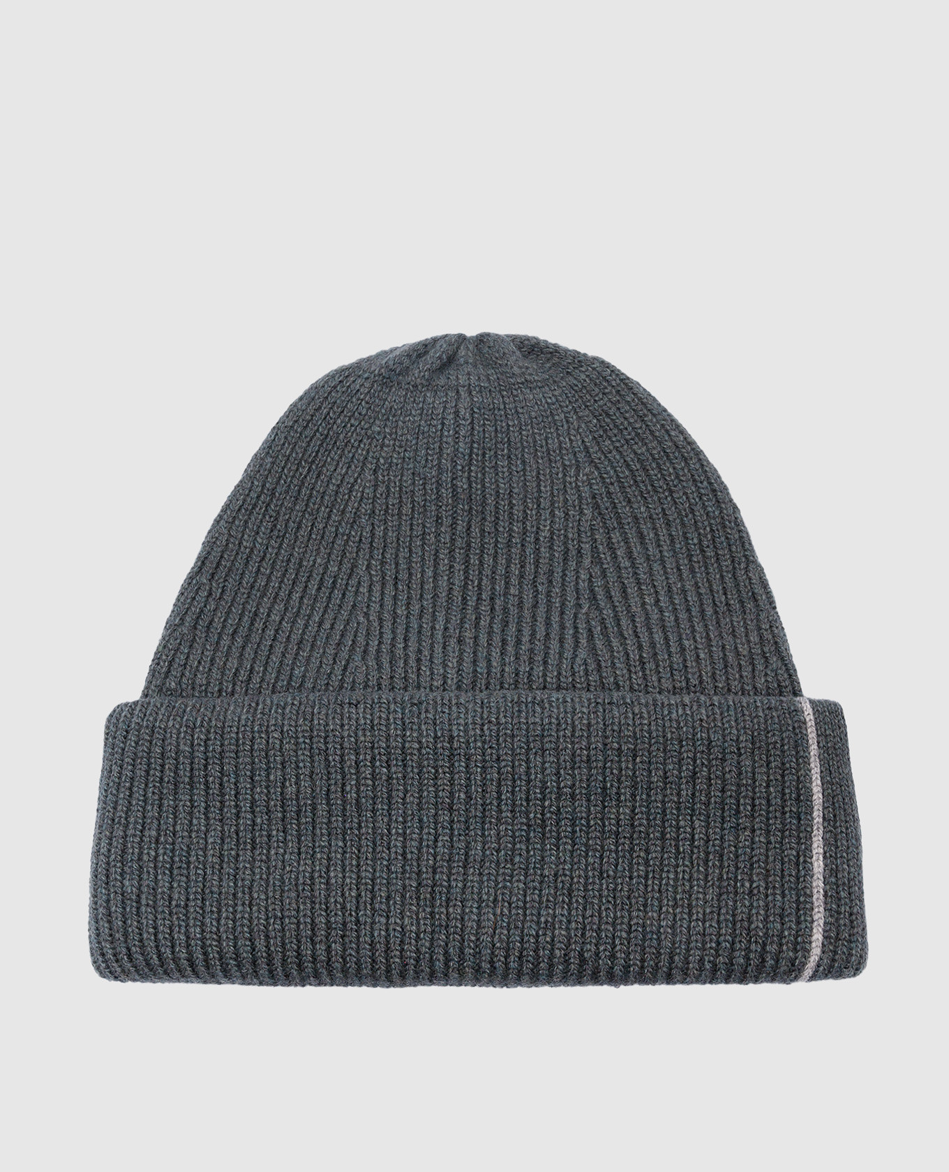 

Зеленая шапка из шерсти и кашемира, Зеленый, Шапки