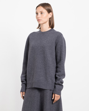 Jil Sander Сірий светр з кашеміру J02GP0043J14506