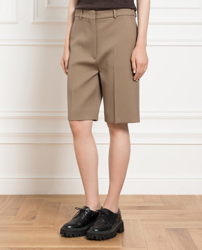 Max Mara Sportmax Коричневі шорти OCRA