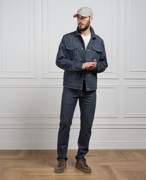 Loro Piana Синяя джинсовая куртка Neive FAN9984