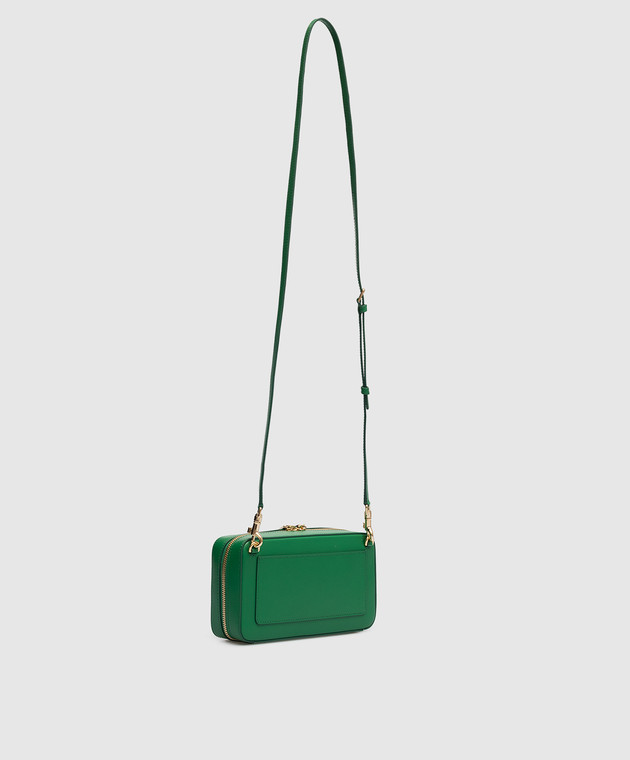 Dolce&Gabbana - DG Logo Green Leather Crossbody Bag BB7289AW576 - buy ...