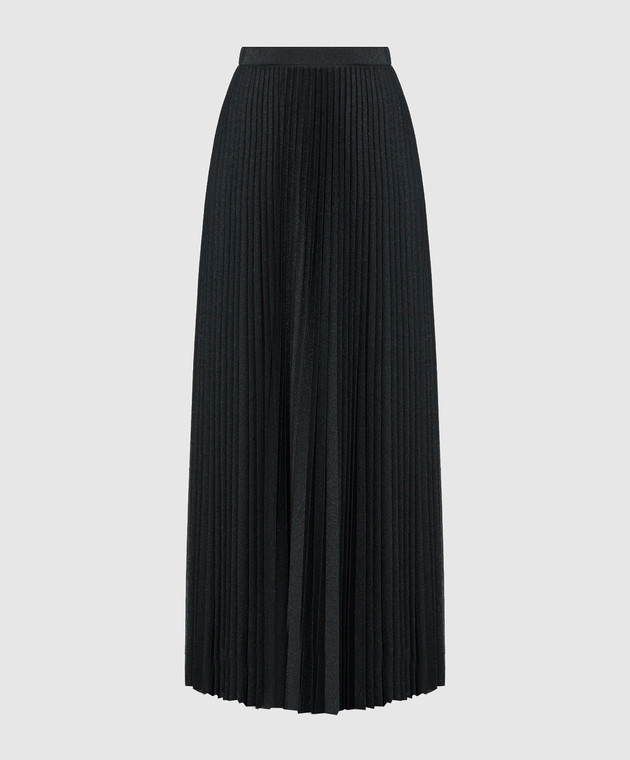 Max & Co Crosslux black pleated skirt CROSSLUX