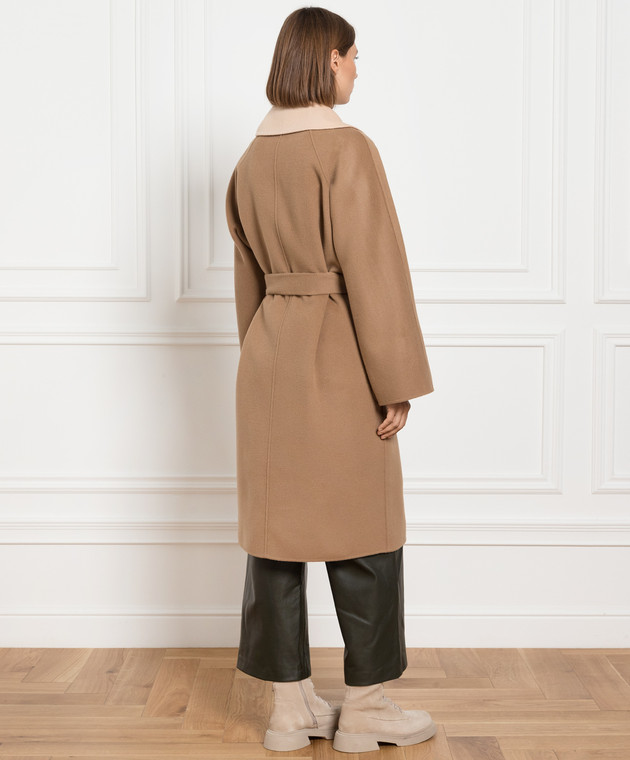 Max Mara Weekend Двухстороннее пальто из шерсти RAIL изображение 5