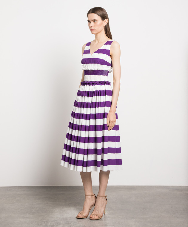 Dolce&Gabbana Striped midi dress F6D2STHS5HT image 3