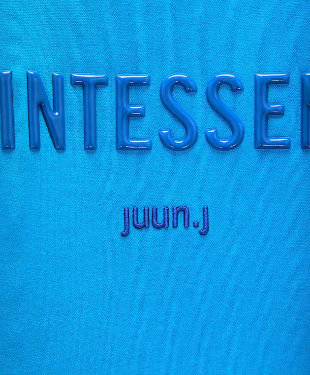 Juun.j Синя футболка Uintessence з вишивкою логотипа JC4342P04P зображення 5