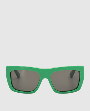 Bottega Veneta Зелені сонцезахисні окуляри 712691V2330