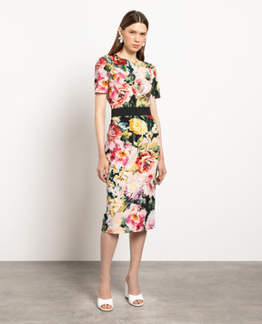 Dolce&Gabbana Спідниця в квітковий принт F4AOBTFSRKN