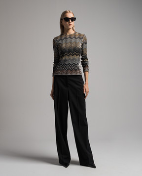Missoni Блуза з люрексом у геометричний візерунок DS23WN2GBC003U