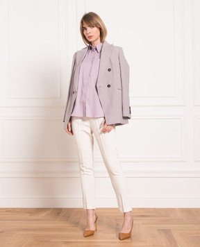 Brunello Cucinelli Бежевые штаны MA029P1673