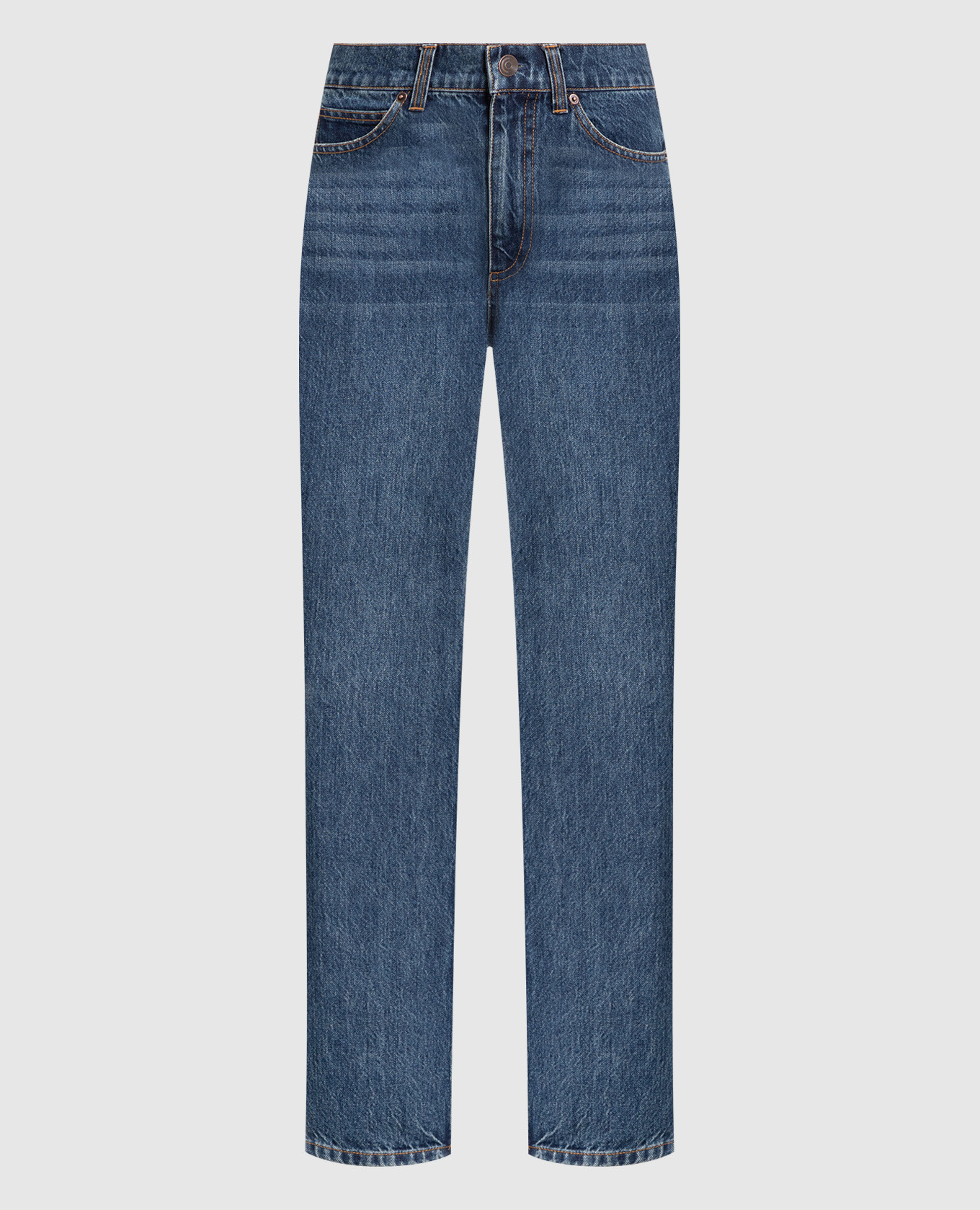 

Синие джинсы, Синий, Прямые джинсы