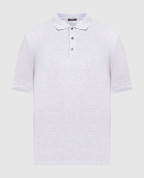 Peserico Gray polo shirt R5502800851
