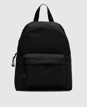 Valentino Чорний рюкзак з логотипом VLTN 3Y2B0A98HQH