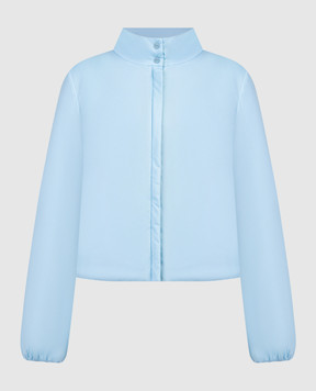 Herno Голубая куртка с металлическим логотипом GI000225D12456