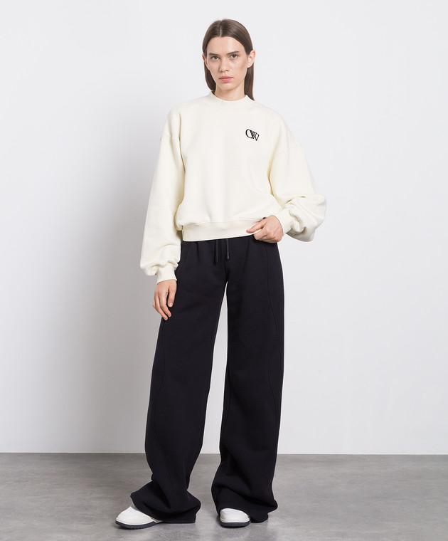 ヒトミ様 ブルゾン Sオフ白 Футболка adidas Originals мужской цвет белый с принтом на PRM
