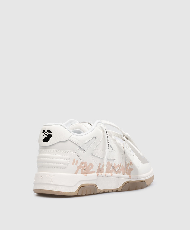 Off-White White leather sneakers Out Of Office For Walking OWIA259S23LEA003 image 3