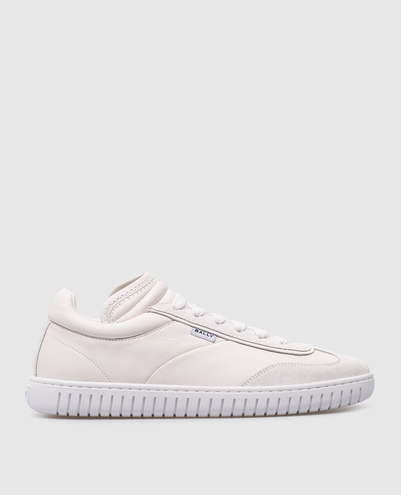 Parrel white leather sneakers