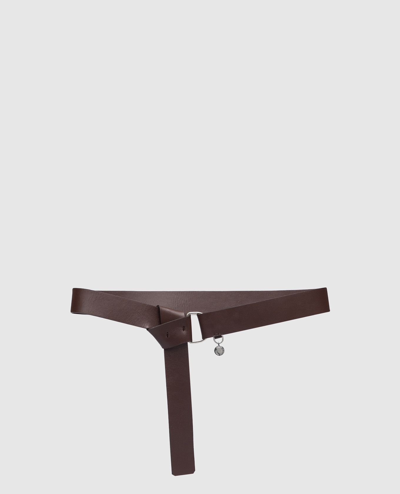 

Темно-коричневый кожаный пояс, Ремни