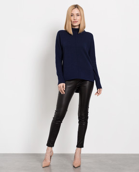 Tom Ford Синий кашемировый свитер MAK1171YAX332