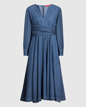 Max & Co Синя джинсова сукня міді MINORCA