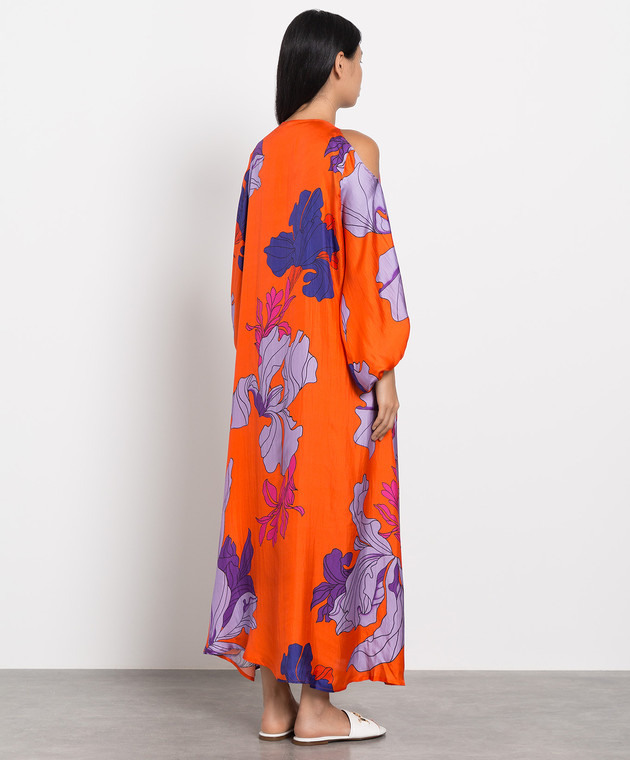Maesta Сукня вільного крою в квітковий принт A0061 зображення 4