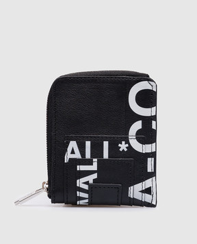 A Cold Wall Чорний гаманець з логотипом ACWUA111