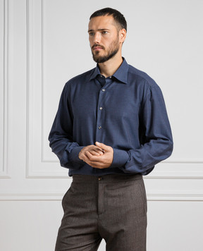Stefano Ricci Синя сорочка MC007042S2600