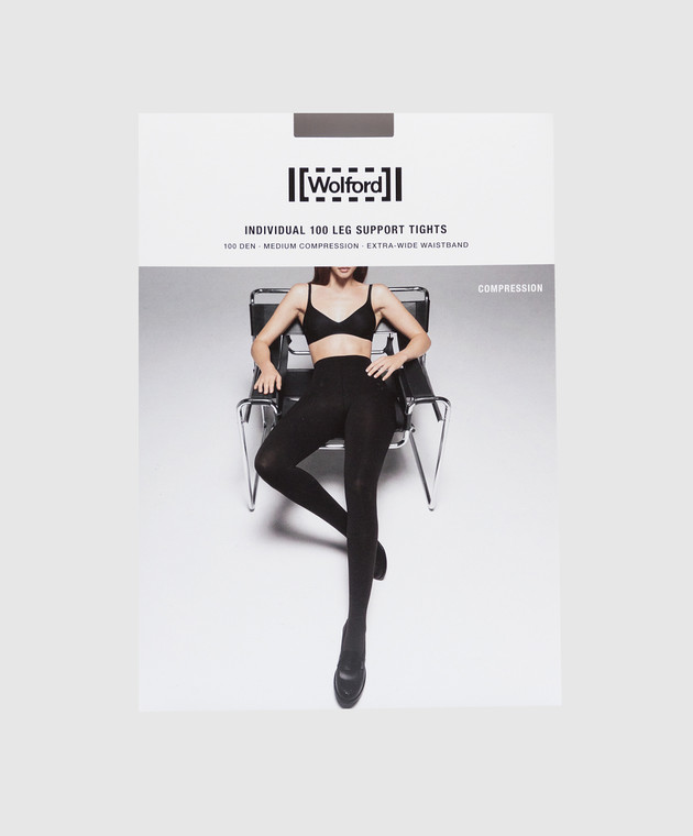 Wolford - Black tights Synergy 40 den with figure cuts 14975 - buy with  Hungary delivery at Symbol