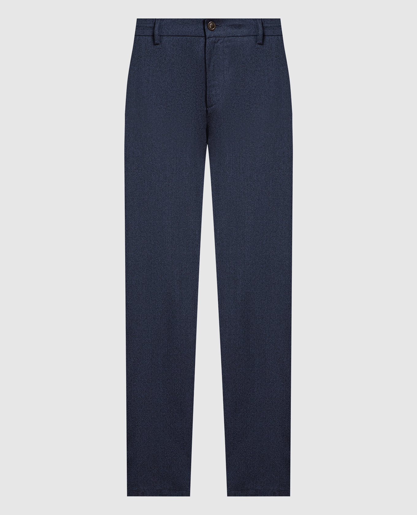 Blue pants made of wool