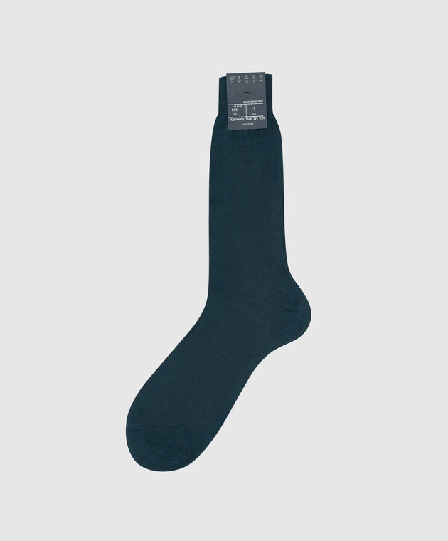 Bresciani Blue socks MC009UN0006XX image 2