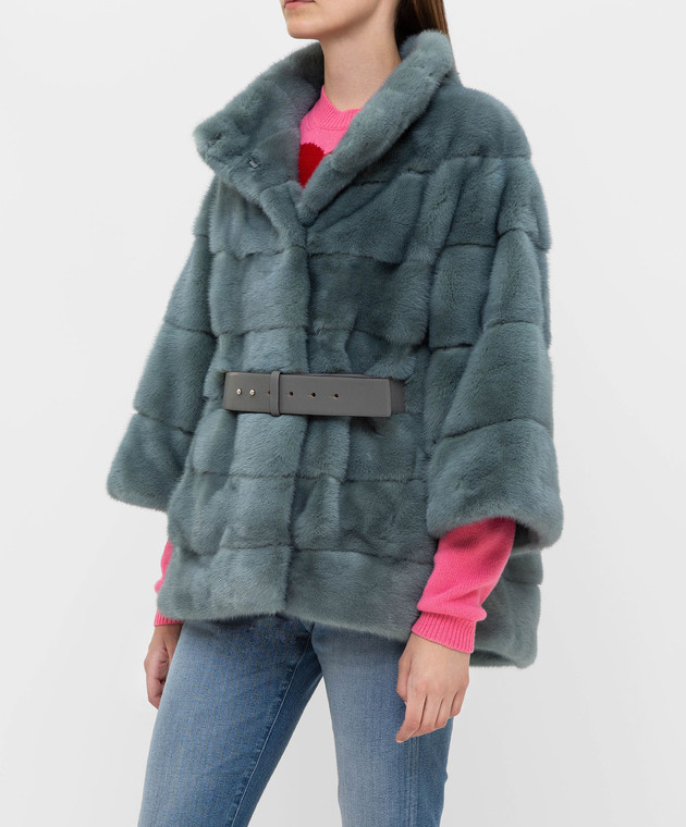 Florence Mode шуба из норки 18N104st изображение 3