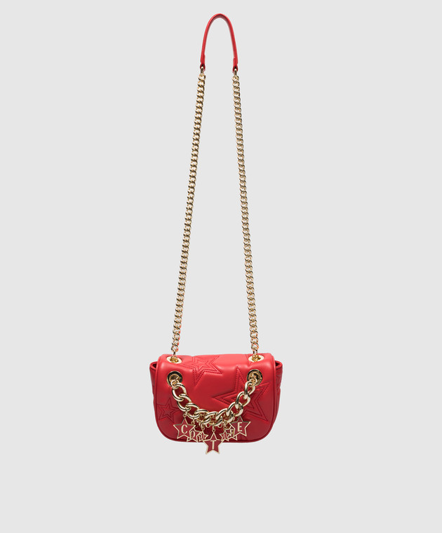 Versace Jeans Couture Red Stars cross-body bag in curly quilting with logo 75VA4BC2ZS806
