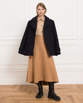 Jil Sander Бежева сорочка із вовни J04DL0004J40003