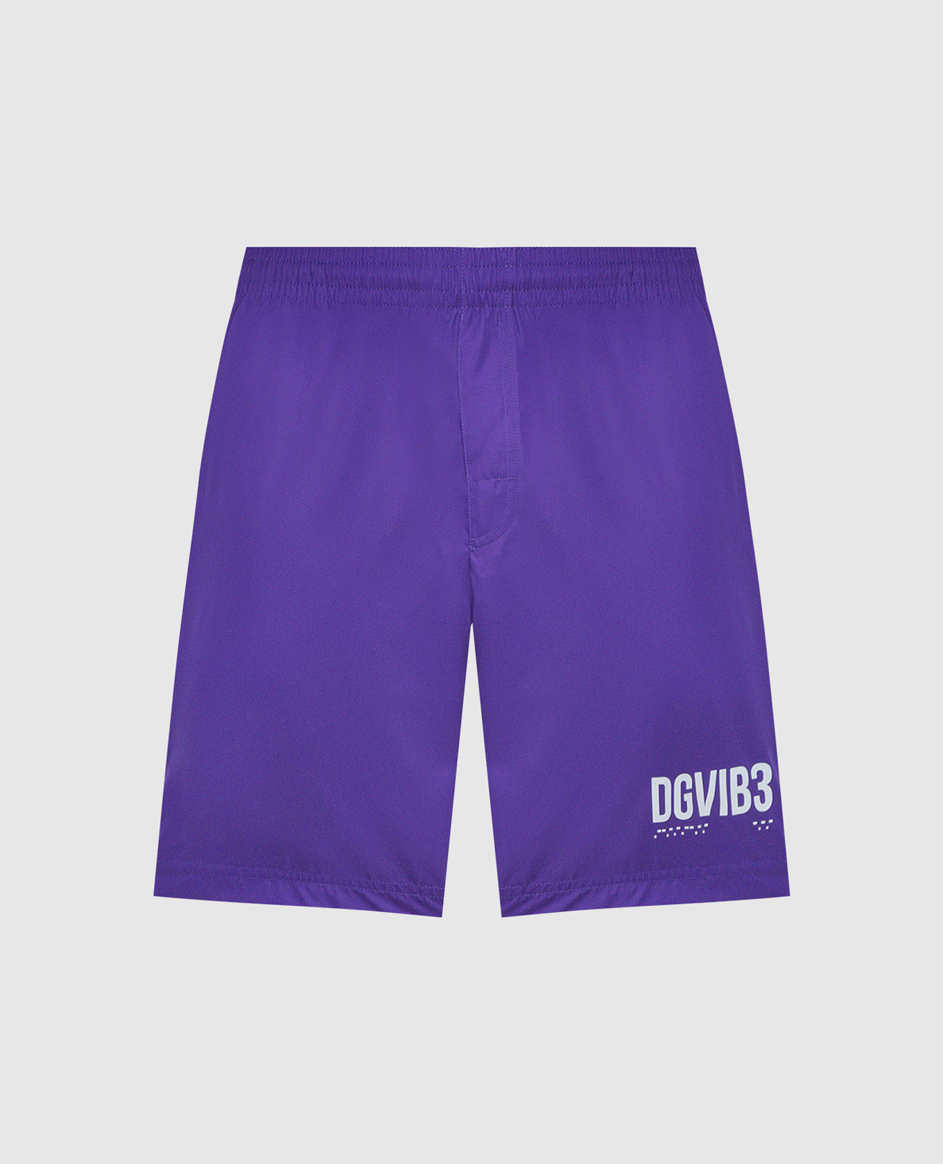 Фиолетовые шорты для плавания с логотипом