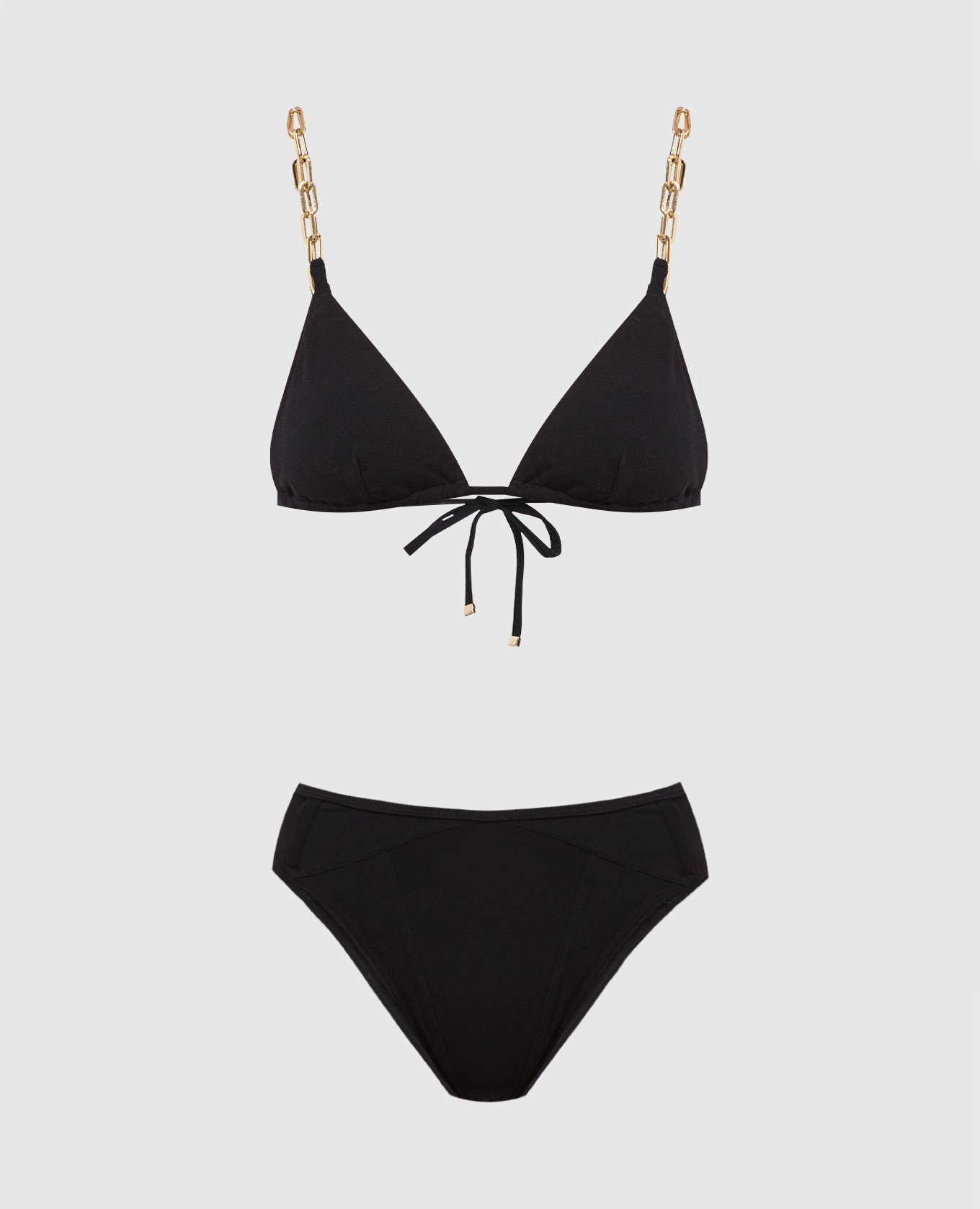 Como black swimsuit with chains