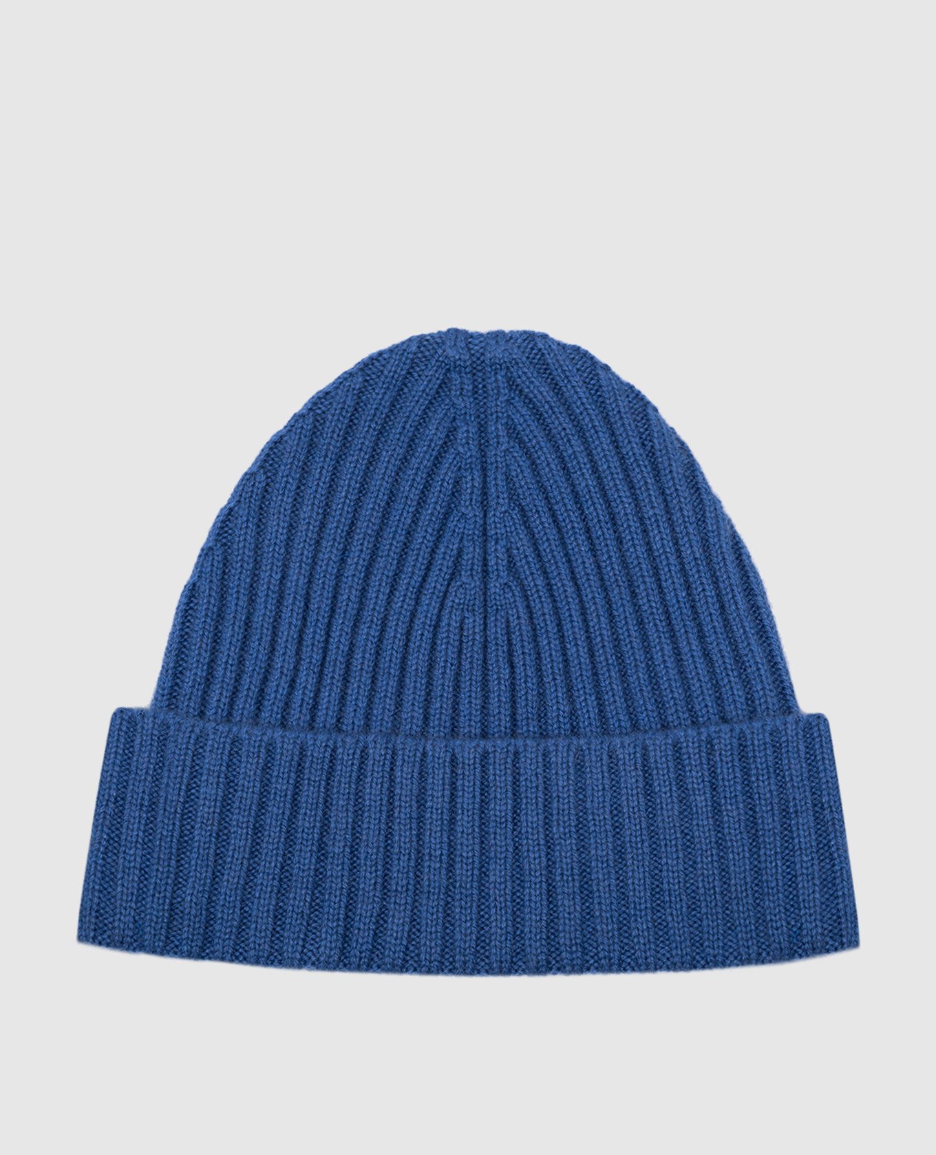 Blue cashmere hat