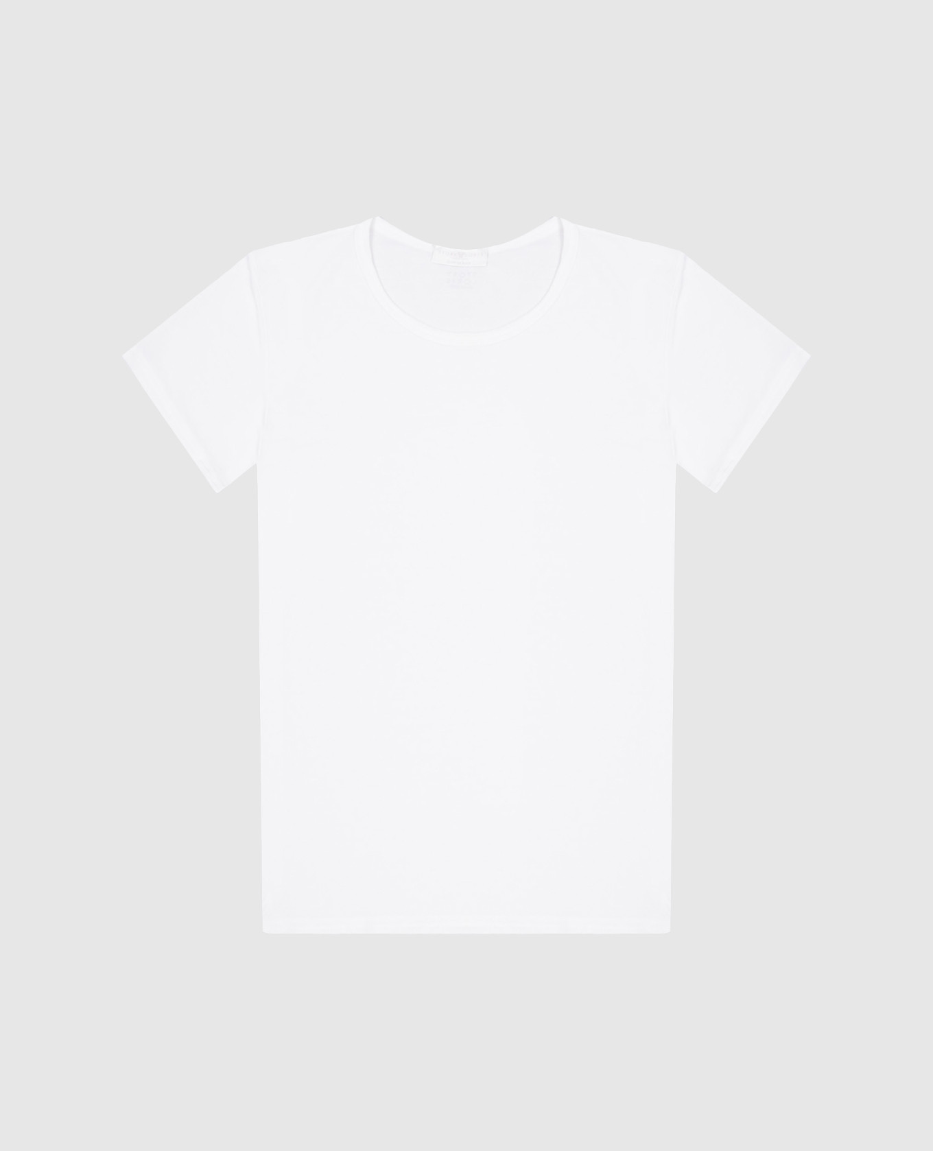 Children's white t-shirt with logo
