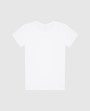 Story Loris Дитяча біла футболка з логотипом 1721446