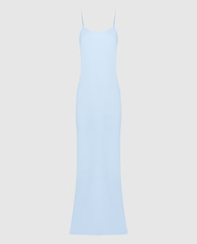The Andamane Голубое платье макси T150130ATNP171