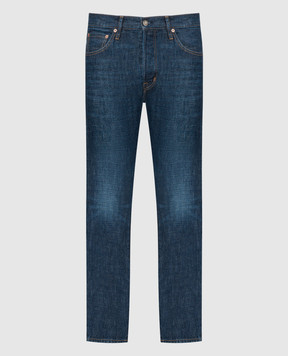 Tom Ford Сині джинси з ефектом потертості DPR001DMC024F23