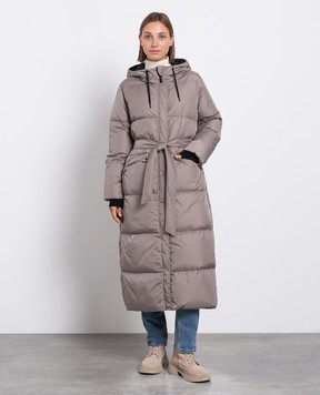 Herno Серый пуховик PI001742D12004
