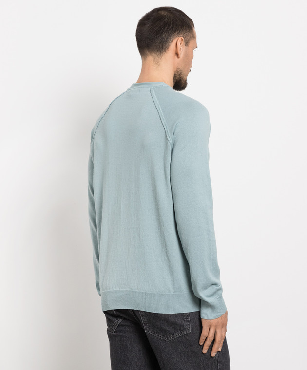 Stone island jumper hot sale light blue