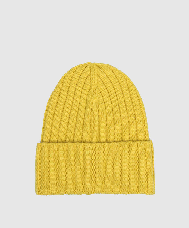 Moncler Жовта шапка із вовни 3B00037A9327 зображення 3