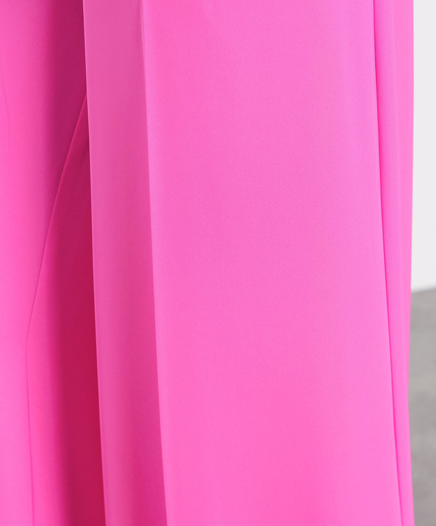 Maesta Рожеві штани вільного крою P0024 зображення 5