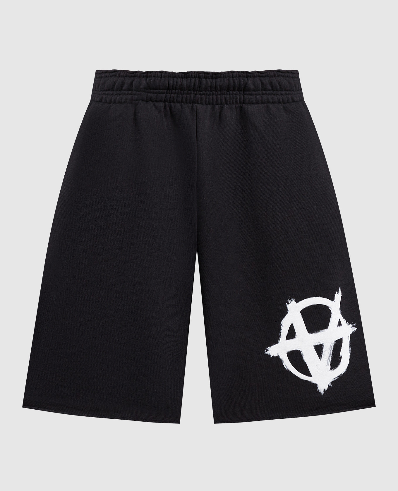 

Черные шорты с логотипом, Черный, Шорты