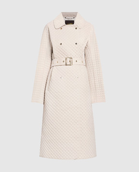 MooRER Bonnie Beige Quilted Cloak BONNIEOSQ