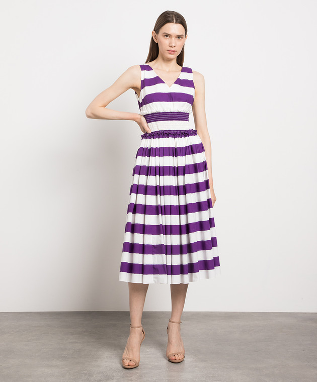 Dolce&Gabbana Striped midi dress F6D2STHS5HT image 2