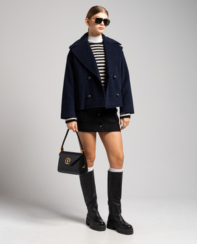 Max Mara Sportmax Черная юбка мини Derna DERNA
